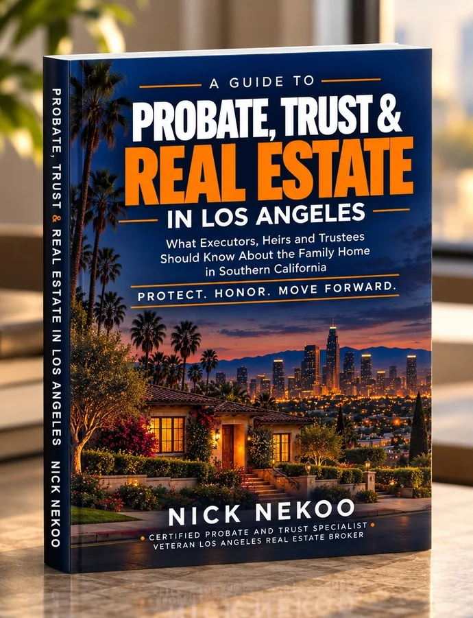 Probate, Trust & Real Estate in Los Angeles, a book by Nick Nekoo